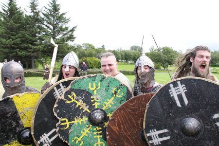 Viking Reenactors - Iceland.